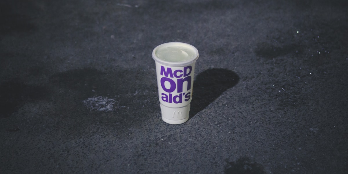 Yank milkshakes British McDonald's Menu