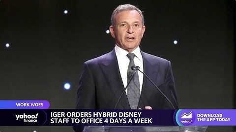 Disney CEO Bob Iger orders staff return to office four days a week in new memo