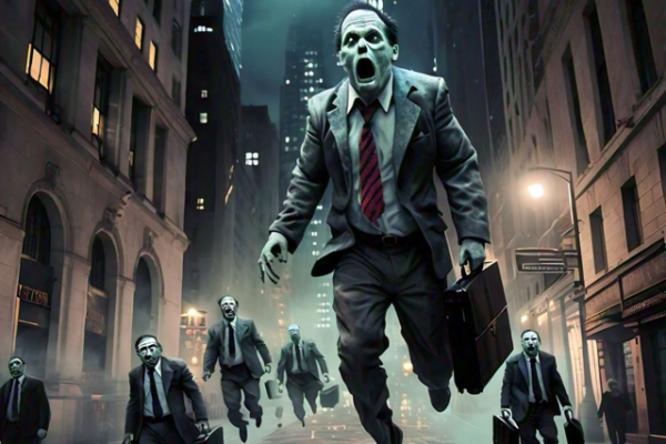 Investors View A Halloween Nightmare on Wall Street – $AMZN $EPRX $MCD $PTON $VIX Rise!