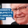 Here are the big takeaways from Warren Buffett’s 2021 annual letter