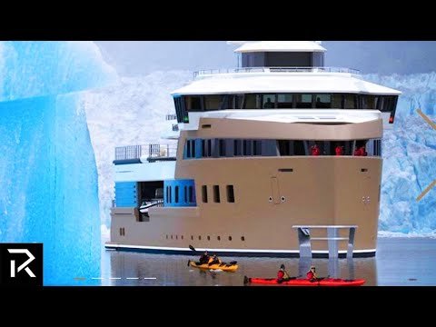 Inside A Russian Billionaire’s Mega Ice Yacht