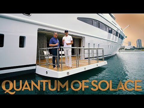 JAMES BONDS SECRET $60 MILLION DOLLAR MEGAYACHT