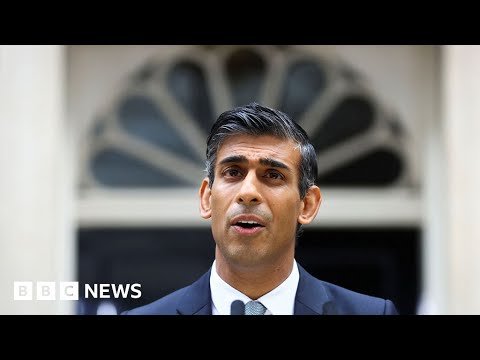Rishi Sunak’s first address as UK prime minister