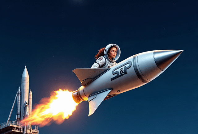 S&P 500 Edges to Another Record High On Monday Powered By Euro Trade Deal – ( $CELC $EPRX $INDP $META $NVDA $ORCL $SER $TSLA $VAPE, $VWAV Rise!)