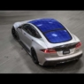 Solar Panels on a Tesla