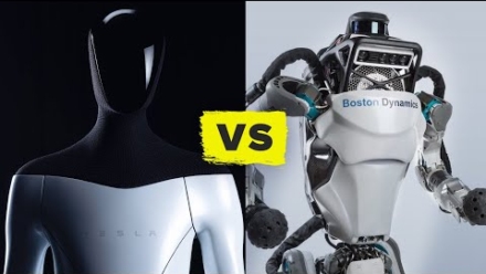 Tesla Bot vs Boston Dynamics Atlas
