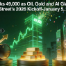 Dow Breaks 49,000 as Oil, Gold and AI Giants Lead Wall Street’s 2026 Kickoff – January 5, 2025 -( $BTC $DV $EPRX $META $MODD $MTWO $OKLO $OPEN $PLTR $RIO $SOAR $SPY Rise!)
