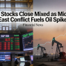 March 2, 2026 – U.S. Stocks Close Mixed as Middle East Conflict Fuels Oil Spike -( $ABBV $EPRX $FIGS $INTG $MTWO $NVDA $NVO $SOAR Rise!)