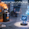 April 23, 2026 – Wall Street Takes a Coffee Break: Oil Heats Up, Software Cools Off, Intel Steals the Show -( $APLD $EPRX $INTC $INTG $MCD $NOK Rise!)