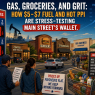 Gas, Groceries, and Grit: How $5-$7 Fuel and Hot PPI Are Stress‑Testing Main Street’s Wallet -( $BROS $CVX $XLE $MCD $TXRH $WMT )