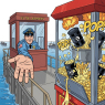 July 13, 2026 – Markets Tiptoe Lower As Trump Eyes Hormuz Toll Booths & Oil Pops -( $AGEN $AMWL $DIS $INTG $MODD $NFLX $SMWB $VEEE $WBD Rises)