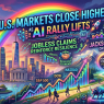 U.S. Markets Close Higher as AI Rally Lifts ; Jobless Claims Reinforce Resilience With Jackson Hole On Deck -( $CRM $CRWD $DOCS $EXOD $MODD $NVDA $SMWB $SOC $YSG )